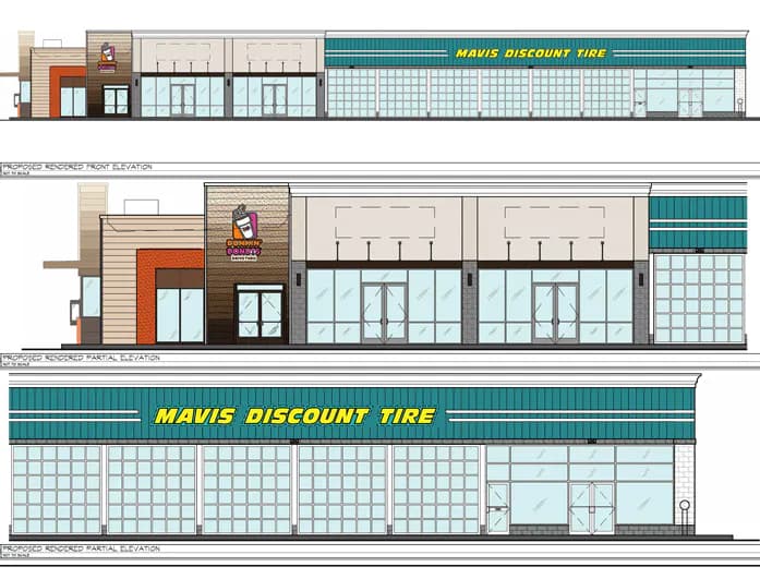 Accurate Builders The Learning Experience of Middletown- Dunkin Donuts, Mavis Discount Tire, Retail Strip project
