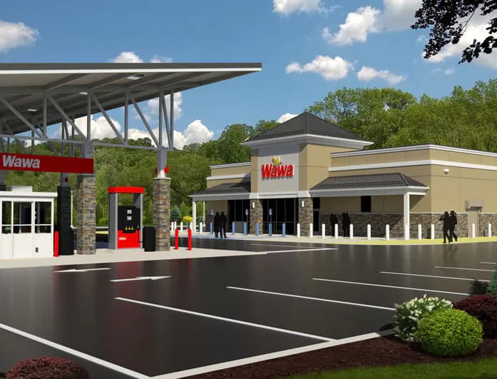 Accurate Builders Wawa of Plainfield project